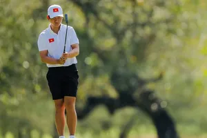 Nguyễn Anh Minh vẫn đang là VĐV golf nghiệp dư hàng đầu Việt Nam. Ảnh: VGA