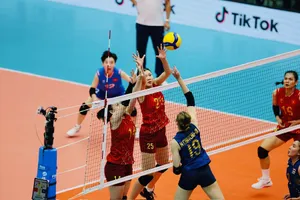 Đội tuyển bóng chuyền nữ Việt Nam đặt mục tiêu trọng tâm là top 4 ASIAD 20. Ảnh: DŨNG PHƯƠNG