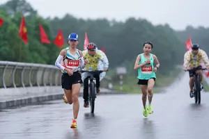 Cuộc cạnh tranh marathon - 42km nữ tại giải vô địch quốc gia năm nay được tính vào chương trình Đại hội thể thao toàn quốc lần thứ X-2026. Ảnh: TPM