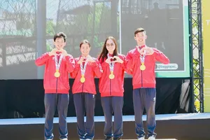 Các VĐV bơi đường dài của Việt Nam sẽ tập huấn tại Trung Quốc. Ảnh: DŨNG PHƯƠNG