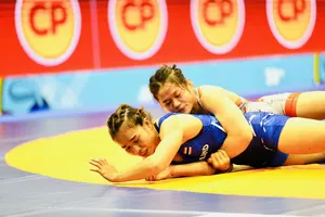 VĐV đội tuyển vật tự do nữ Việt Nam sẽ tham dự giải châu Á 2026. Ảnh: DŨNG PHƯƠNG