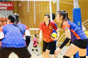 Đội VTV Bình Điền Long An đang tích cực chuẩn bị chuyên môn trước ngày khai cuộc. Ảnh: VTVBĐLA