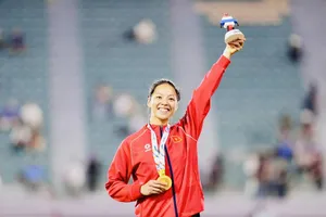 Vũ Thị Kim Anh là VĐV được trao suất tham dự Đại hội thể thao bãi biển châu Á 2026. Ảnh: DŨNG PHƯƠNG