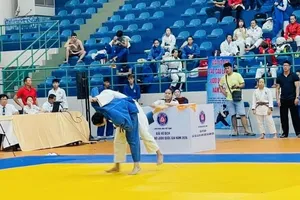 VĐV đã tranh tài quyết liệt tại giải đấu năm nay ở Cần Thơ. Ảnh: HJF