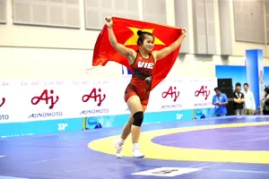 Tuyển thủ Đỗ Ngọc Linh từng có chiến thắng tại SEA Games 33-2025. Ảnh: DŨNG PHƯƠNG