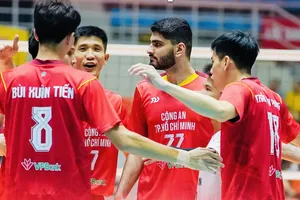 Đội Công an TPHCM tiếp tục giành chiến thắng. Ảnh: CA TPHCM