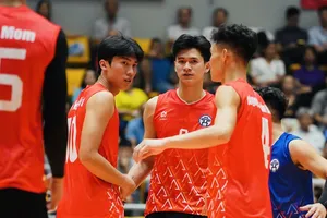 Đội nam Hà Nội đã có chiến thắng thuyết phục trước Ninh Bình. Ảnh: VFV