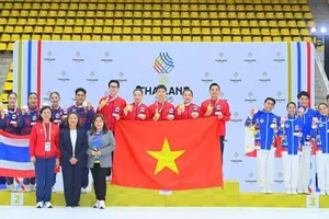 Đội thể dục aerobic Việt Nam từng giành HCV tại SEA Games 33-2025. Ảnh: SEAGAMES2025
