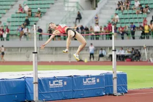 Điền kinh Việt Nam rất kỳ vọng vào phong độ của VĐV nội dung nhảy cao nữ. Ảnh: DŨNG PHƯƠNG