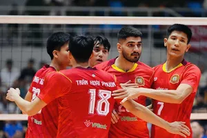 Đội nam Công an TPHCM tiếp tục tìm cơ hội chinh phục Cúp Hùng Vương 2026. Ảnh: VFV