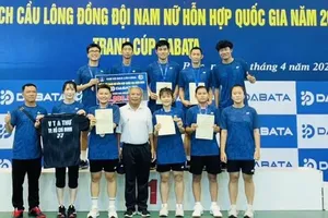 Năm ngoái đội cầu lông TPHCM có vị trí hạng 3 tại giải, năm nay đội tập trung để có kết quả tốt nhất. Ảnh: ANH THƯ