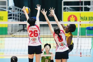 Người hâm mộ sẽ có cơ hội được theo dõi cuộc tái đấu giữa VTV Bình Điền Long An và Hóa chất Đức Giang tại Cúp Hùng Vương 2026. Ảnh: VFV