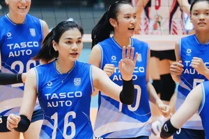 Đội nữ Hà Nội lần đầu thi đấu Cúp Hùng Vương 2026 và đặt mục tiêu có kết quả tốt nhất. Ảnh: VFV