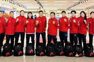 Đội bóng ném bãi biển nữ Việt Nam tham dự Đại hội thể thao bãi biển châu Á 2026. Ảnh: VHF