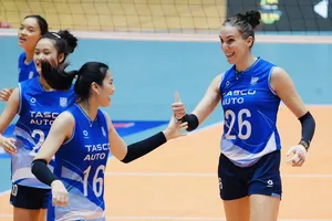 Ngoại binh Ivana Vanjak sẽ không tới Tây Ninh với đội nữ Hà Nội vào tháng 5. Ảnh: VFV