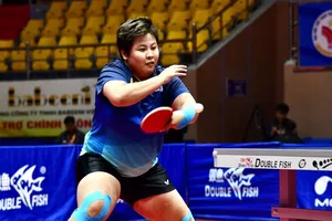 Mai Hoàng Mỹ Trang từng giành HCV đơn nữ môn bóng bàn Đại hội thể thao toàn quốc lần thứ IX-2022. Ảnh: VĂN DUY