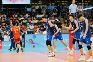 Đội tuyển bóng chuyền nam Việt Nam có nhà tài trợ riêng từ năm 2026. Ảnh: DŨNG PHƯƠNG