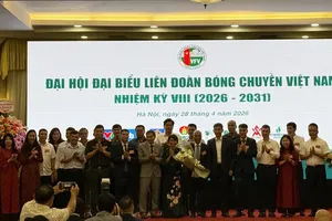 Liên đoàn bóng chuyền Việt Nam nhiệm kỳ 8 đã ra mắt Ban chấp hành với 25 ủy viên. Ảnh: MINH CHIẾN