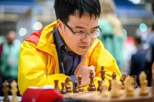 Đại kiện tướng Lê Quang Liêm vẫn đang có hệ số elo là 2731 trên bảng xếp hạng của FIDE. Ảnh: FIDE