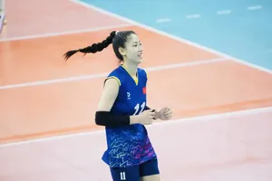 Cầu thủ Hoàng Thị Kiều Trinh vẫn đang được yêu cầu đảm bảo sức khỏe tốt nhất sau chấn thương. Ảnh: DŨNG PHƯƠNG