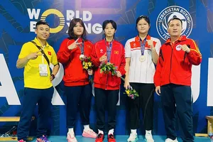 Đội boxing trẻ Việt Nam đã giành 3 huy chương tại giải. Ảnh: VIETNAM BOXING FEDERATION