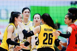 Đội nữ Ninh Bình sẽ thi đấu trận cuối cùng của vòng bảng Cúp VTV9-Bình Điền 2026. Ảnh: DŨNG PHƯƠNG