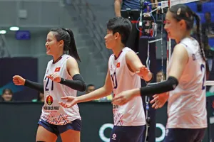 Đội tuyển bóng chuyền nữ Việt Nam sẽ thi đấu trước đối thủ Indonesia trong ngày 8-6. Ảnh: AVC