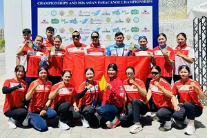 Đội canoeing trẻ Việt Nam đã có thành tích 4HCV tại giải năm nay ở Kazakhstan. Ảnh: HỒNG HẠNH