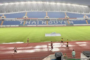 Giải vô địch điền kinh trẻ quốc gia 2026 đang tổ chức tại Thái Nguyên. Ảnh: MINH CHIẾN