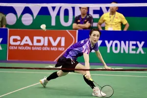 Vũ Thị Trang vẫn đang tích cực thi đấu các giải quốc tế để cải thiện thành tích. Ảnh: DŨNG PHƯƠNG
