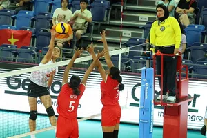Chủ công Bùi Thị Ánh Thảo sẽ có cơ hội thi đấu giải U18 Đông Nam Á 2026 và U18 châu Á 2026 trong thời gian tới. Ảnh: AVC