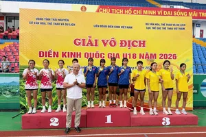 Các gương mặt trẻ của điền kinh Việt Nam đã được thể hiện chuyên môn tại Thái Nguyên vừa qua. Ảnh: MINH CHIẾN