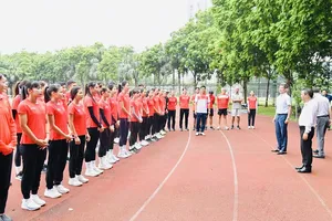 Đội tuyển điền kinh Việt Nam đang tập trung chuẩn bị cho ASIAD 20. Ảnh: THÁI DƯƠNG