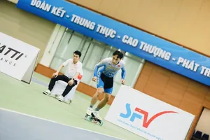 Các VĐV đã tập trung thi đấu ở giải để đạt kết quả tốt nhất. Ảnh: SFV