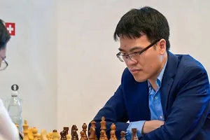 Lê Quang Liêm có ngôi á quân tại giải đấu ở Tây Ban Nha năm nay. Ảnh: BIELCHESS