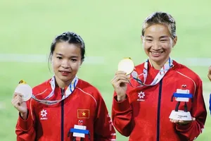 Lê Thị Tuyết (trái) được đăng ký thi đấu 2 nội dung tại giải vô địch U23 châu Á 2026. Ảnh: DŨNG PHƯƠNG