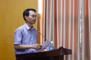 Tân tổng thư ký Liên đoàn cờ Việt Nam Nguyễn Hồng Dương. Ảnh: VIETNAMCHESS