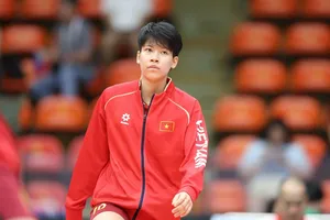 Lê Như Anh sẽ vắng mặt tại giai đoạn tập luyện của đội tuyển bóng chuyền nữ Việt Nam tới đây do thi đấu ở Ninh Bình. Ảnh: DŨNG PHƯƠNG