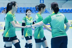 Bóng chuyền nữ TPHCM sẽ thi đấu giải tại Đài Bắc Trung Hoa. Ảnh: VTVBĐLA