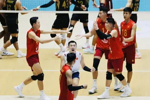 Đội tuyển bóng chuyền nam Việt Nam có cơ hội dự AVC Cup 2027 nếu vô địch tại 1 trong 2 chặng giải SEA V.Cup 2026. Ảnh: SAVA