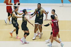 Đội nam Thái Lan tiếp tục thi đấu lượt trận thứ 2 trong ngày 16-7. Ảnh: SAVA