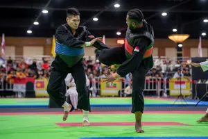 Người hâm mộ thể thao Đông Nam Á luôn chờ đợi xem những giải đấu pencak silat quốc tế hấp dẫn chuyên môn. Ảnh: DŨNG PHƯƠNG