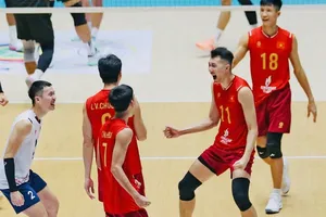 Cầu thủ nam Việt Nam đã lọt vào bán kết giải năm nay. Ảnh: SAVA