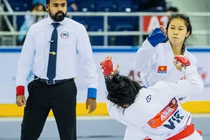 Võ sĩ jujitsu Việt Nam tự tin tranh tài ở giải châu Á 2026. Ảnh: AJU