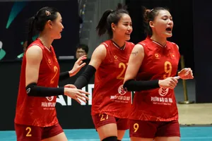 Đội tuyển bóng chuyền nữ Việt Nam sẽ chờ để biết xem đối thủ của mình tại ASIAD 20. Ảnh; AVC
