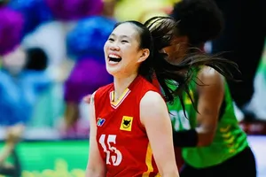 Cầu thủ Thảo Nguyên sẽ trở lại đội tuyển bóng chuyền nữ Việt Nam sau giải trẻ câu lạc bộ quốc gia 2026. Ảnh: DŨNG PHƯƠNG