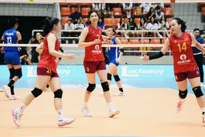 Đội tuyển bóng chuyền nữ Việt Nam sẽ tiếp tục thi đấu trận thứ 2 trước Indonesia. Ảnh: VFV