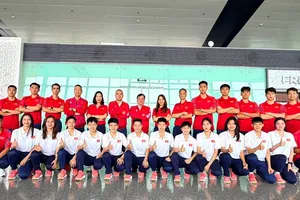 Đội tuyển cầu mây Việt Nam tham dự giải vô địch thế giới 2026. Ảnh: THÁI XUÂN