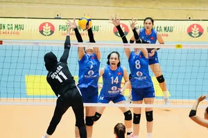 Đội tuyển bóng chuyền nữ Việt Nam sẽ tiếp tục thi đấu chặng 2 giải SEA V.Cup 2026 trong tuần này. Ảnh: VFV