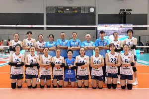 Đội tuyển bóng chuyền nữ Việt Nam đang thi đấu chặng 2 giải SEA V.Cup 2026 tại Thái Lan. Ảnh: SAVA
